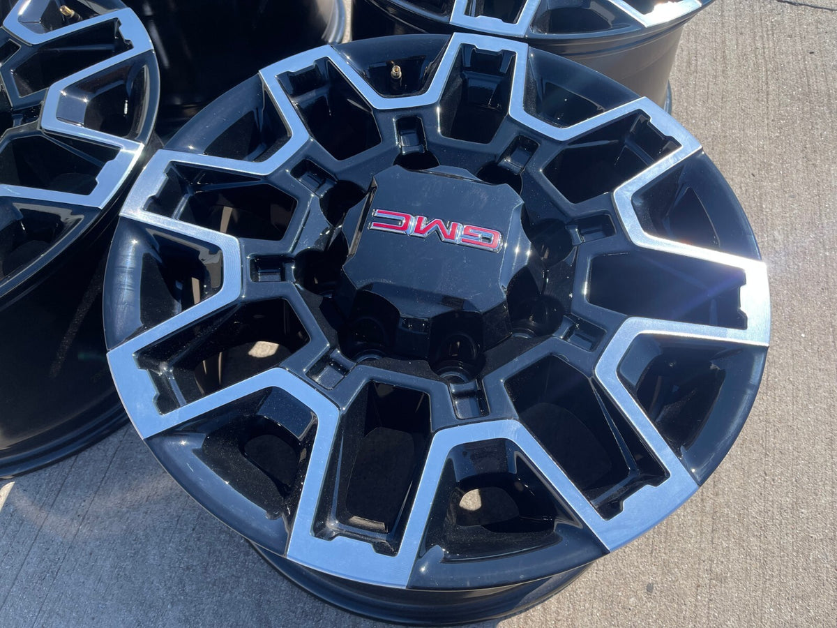 18" GMC Sierra AT4X Chevy Trail Boss 2500 OEM 14136 wheels rims 2025 2026 NEW