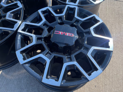 18" GMC Sierra AT4X Chevy Trail Boss 2500 OEM 14136 wheels rims 2025 2026 NEW