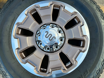 20" Ford F-250 F-350 OEM 10487 LIMITED KING RANCH tan wheels rims 2024 2025 2026