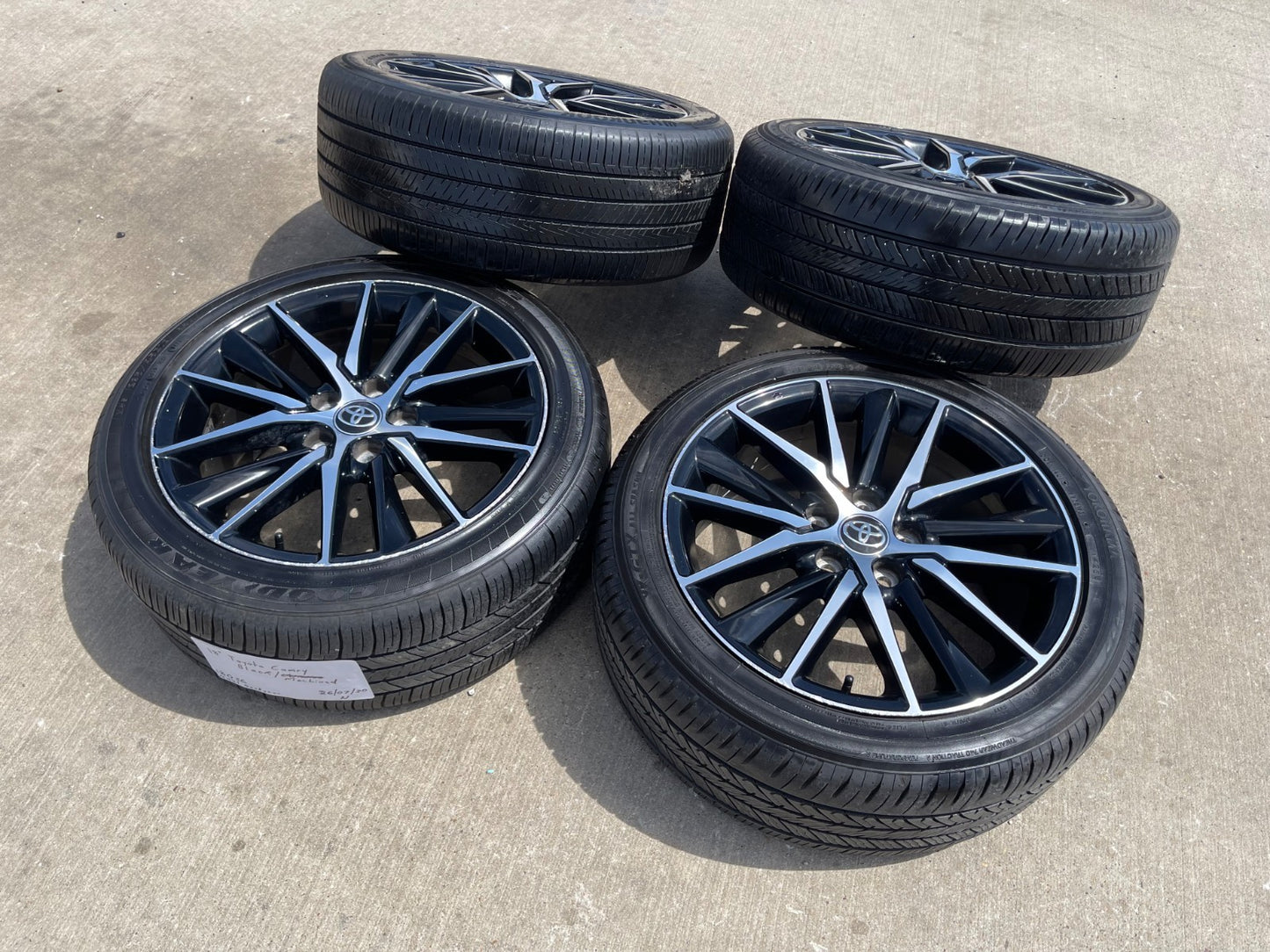18" Toyota Camry OEM wheels rims 18036 69133 CHR Avalon 2022 2023 2024 2025 2026