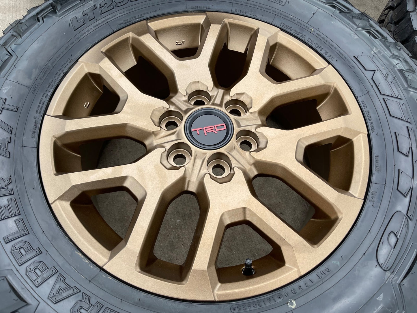 20" Toyota Tundra TSS TRD OEM rims 95359 75277 Sequoia bronze 2024 2025 2026 NEW