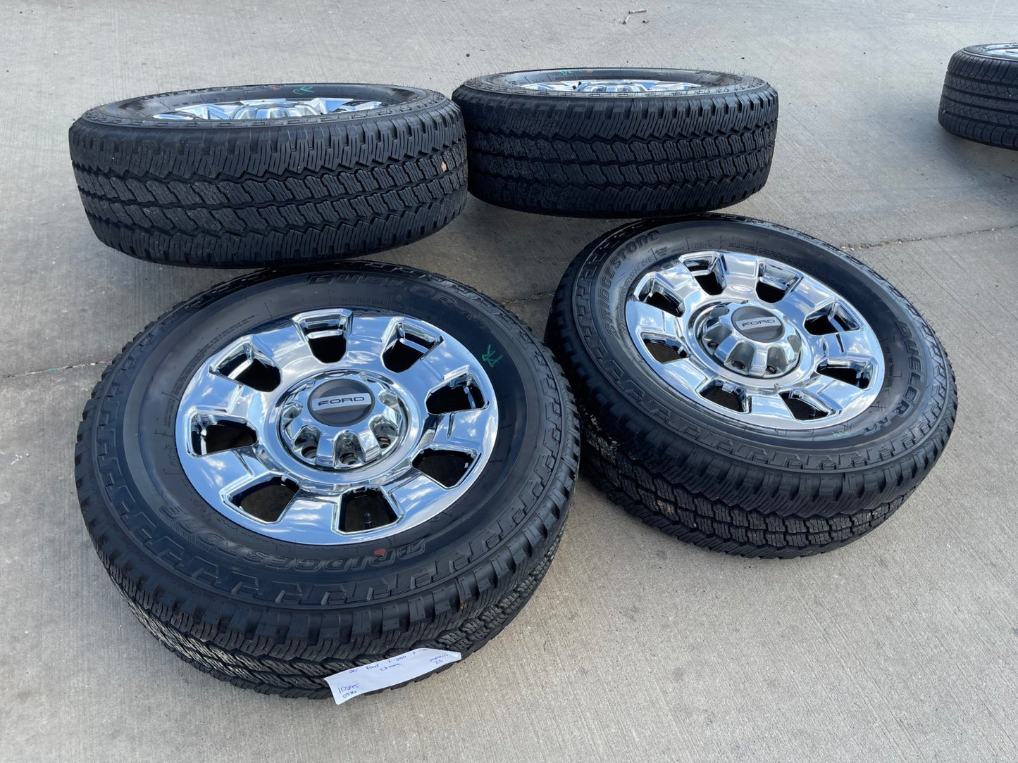 20" Ford F-250 F-350 OEM LIMITED 10295 25085 10552 wheels rims 2025 2026 SET