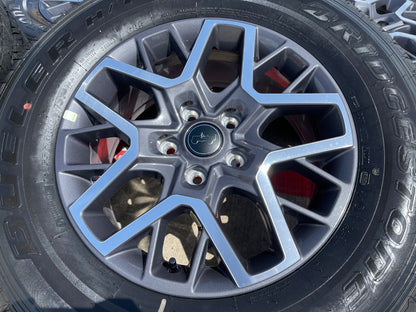 18" Jeep Wrangler Gladiator Grand Cherokee OEM 9331 wheels rims SET tires NEW