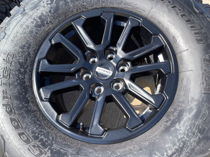 17" Ford F-150 Raptor OEM 10611 rims wheels Bronco SET 2026 2027 BFG 35"