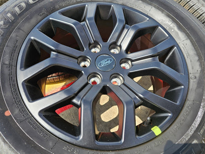 18" Ford F-150 TREMOR OEM rims wheels 10342 95351 SET Expedition BRIDGESTONE NEW