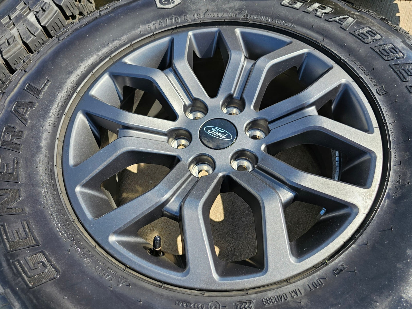 18" Ford F-150 TREMOR OEM rims wheels 10342 TIMBERLINE Expedition 2024 2025 NEW
