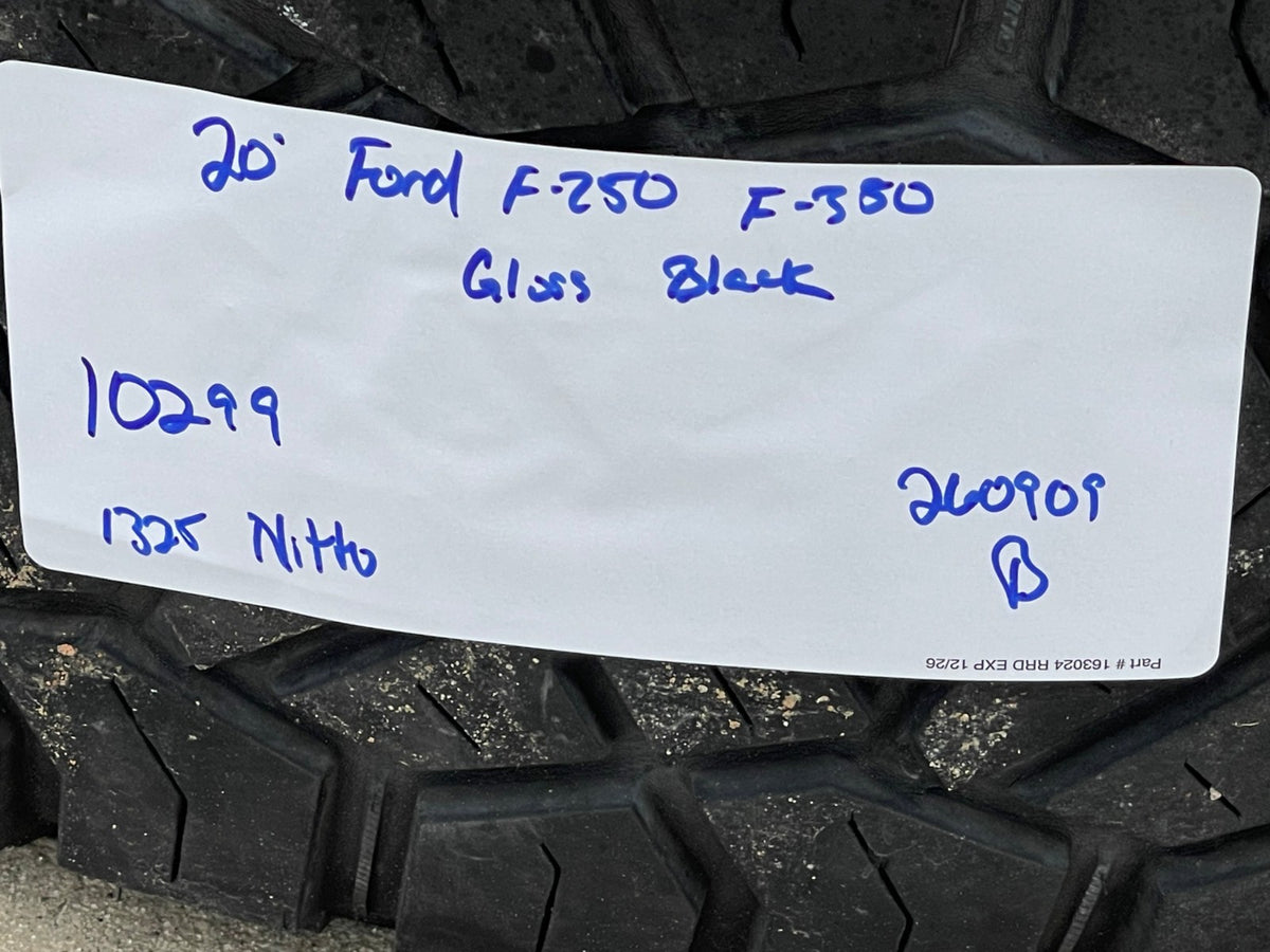 20" Ford F-250 F-350 OEM TREMOR wheels rims SET 10299 10484 SET NITRO 35"