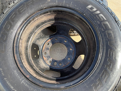 17" Dodge Ram 3500 Dually Laramie 8x200 wheels rims 2703 2704 OEM SET