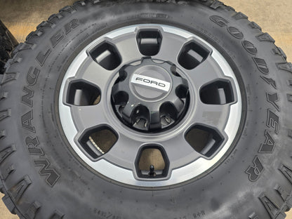 18" Ford F-250 F-350 OEM TREMOR rims wheels 10482 tires DURATRAC R/T 35"