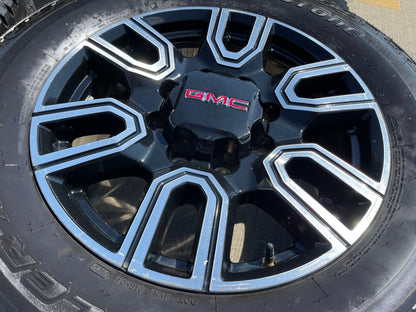 20" GMC Sierra AT4 2500 3500 OEM wheels rims 5950 Silverado BRIDGESTONE A/T