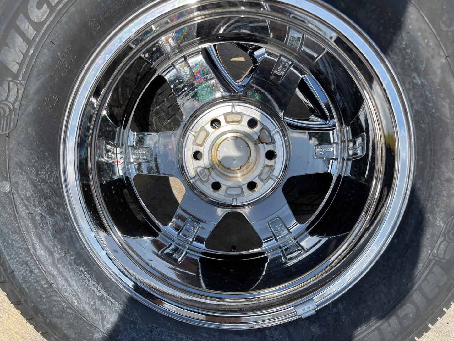 18" Ford F-150 Expedition OEM chrome rims wheels tires MICEHLIN 2025 2026 NEW