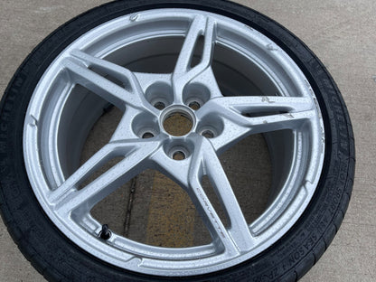19" Chevy Corvette C8 OEM wheel rim 14007 96704 FRONT 2022 2023 2024 2025 2026