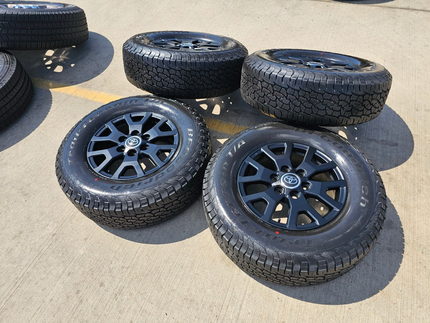 17" Toyota Tacoma 4Runner TRD OEM 10637 94254 wheels rims 2025 2026 NEW BFG