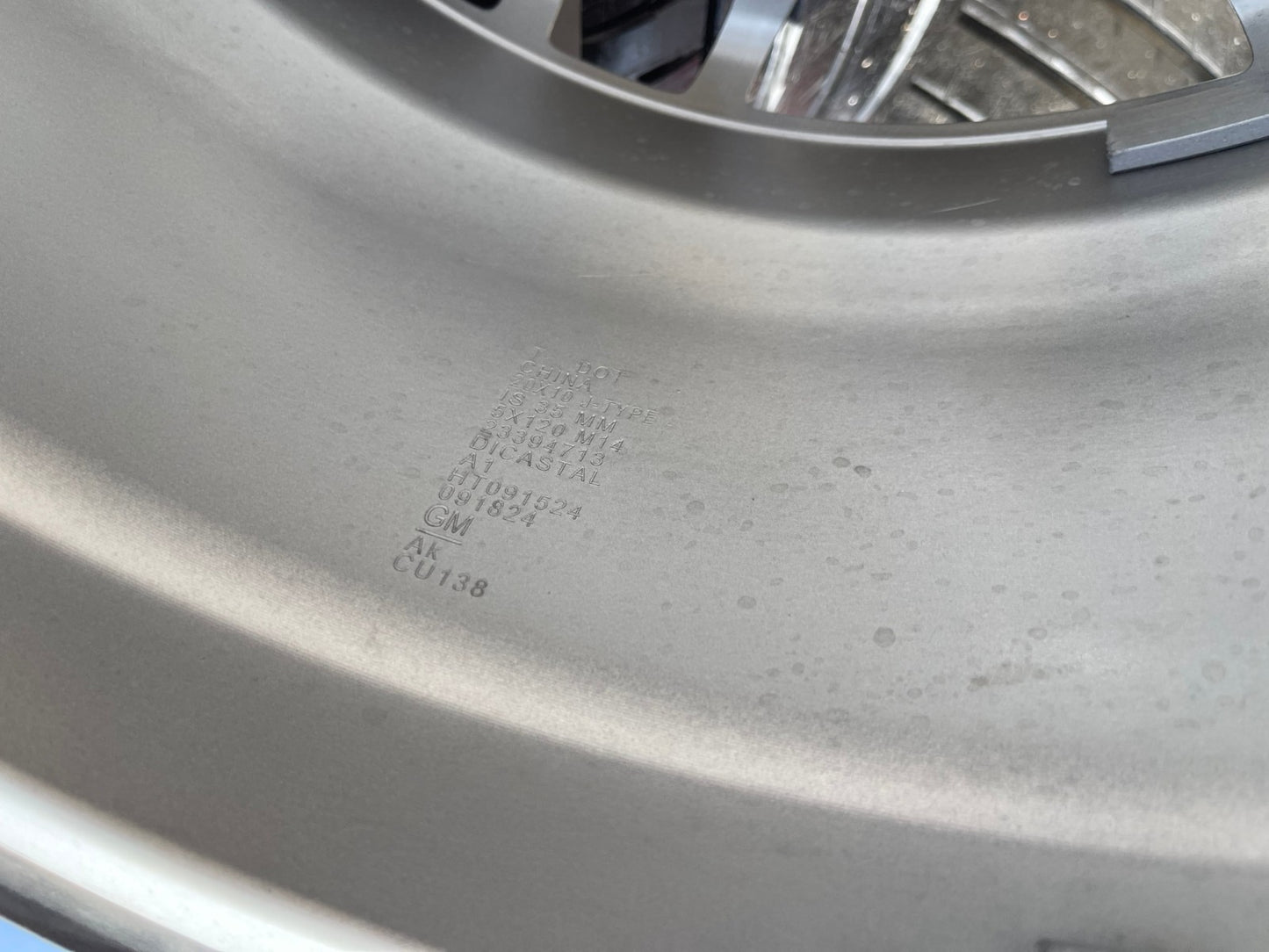 20" + 21" Chevy Corvette Z06 C8 OEM wheels rims 95580 95581 tires MICHELIN NEW