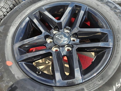 18" Chevy Silverado ZR2 Tahoe TRAIL BOSS GMC OEM 5911 wheels rims GOODYEAR NEW