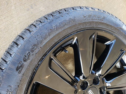 22" Lincoln Navigator OEM rims wheels Black Label 95384 10496 tires NEW