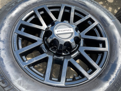 20" Ford F-250 F-350 OEM Black rims wheels 10201 tires MICHELIN