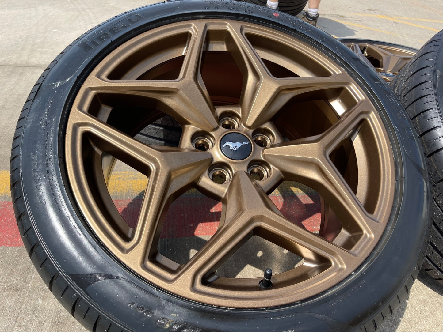 19" Ford Mustang GT Performance Track Pack OEM 10599 10602 wheels rims NEW