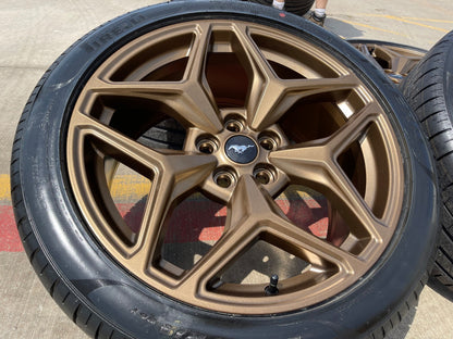 19" Ford Mustang GT Performance Track Pack OEM 10599 10602 wheels rims NEW