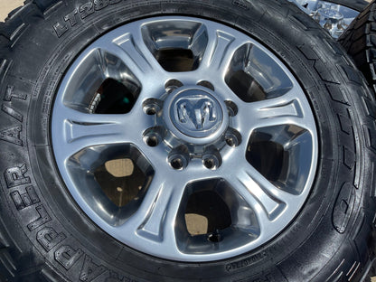 18" Ram 2500 3500 Laramie Power Wagon OEM wheels rims 2692 SET NITRO 34"