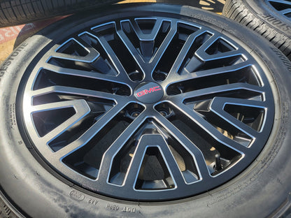 22" Chevy Silverado GMC OEM black Yukon Tahoe 5906 wheels rims 2024 2025 NEW