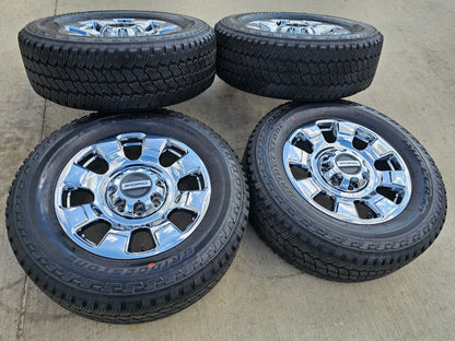 20" Ford F-250 F-350 OEM LARIAT LIMITED 10295 25085 10552 wheels rims CHROME