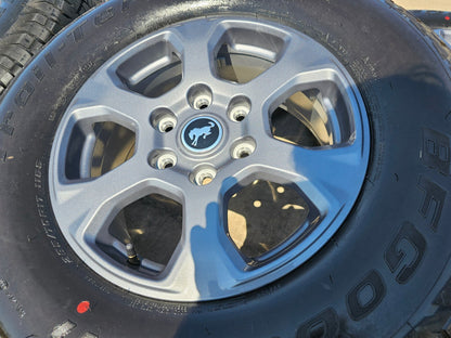 17" Ford Bronco Big Bend wheels rims 10384 OEM Ranger 2024 2025 2026 NEW BFG