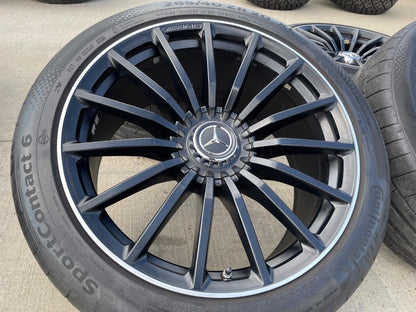 20" Mercedes AMG GT GT43 GT53 OEM 85786 85788 wheels rims tires CONTINENTAL