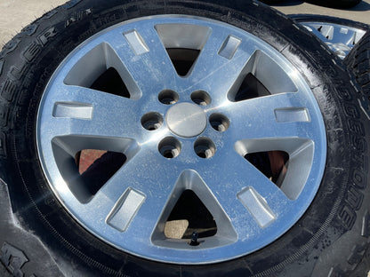 20" GMC Sierra Yukon DENALI OEM 5306 wheels rims Chevy Silverado BRIDGESTONE