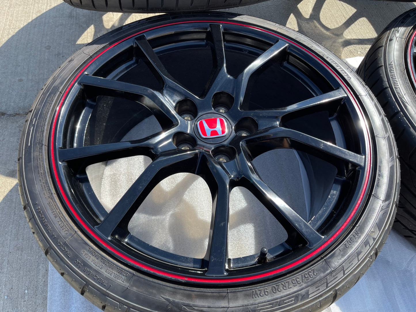 20" Honda Civic Type R OEM wheels rims 63692 tires NEXEN
