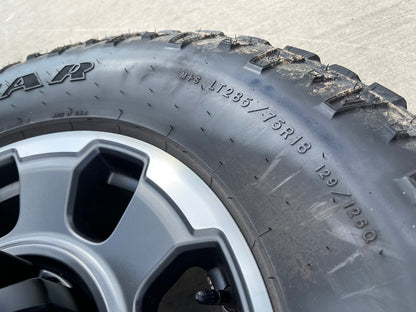 18" Ford F-250 F-350 OEM TREMOR rims wheels 10482 tires DURATRAC R/T 35"