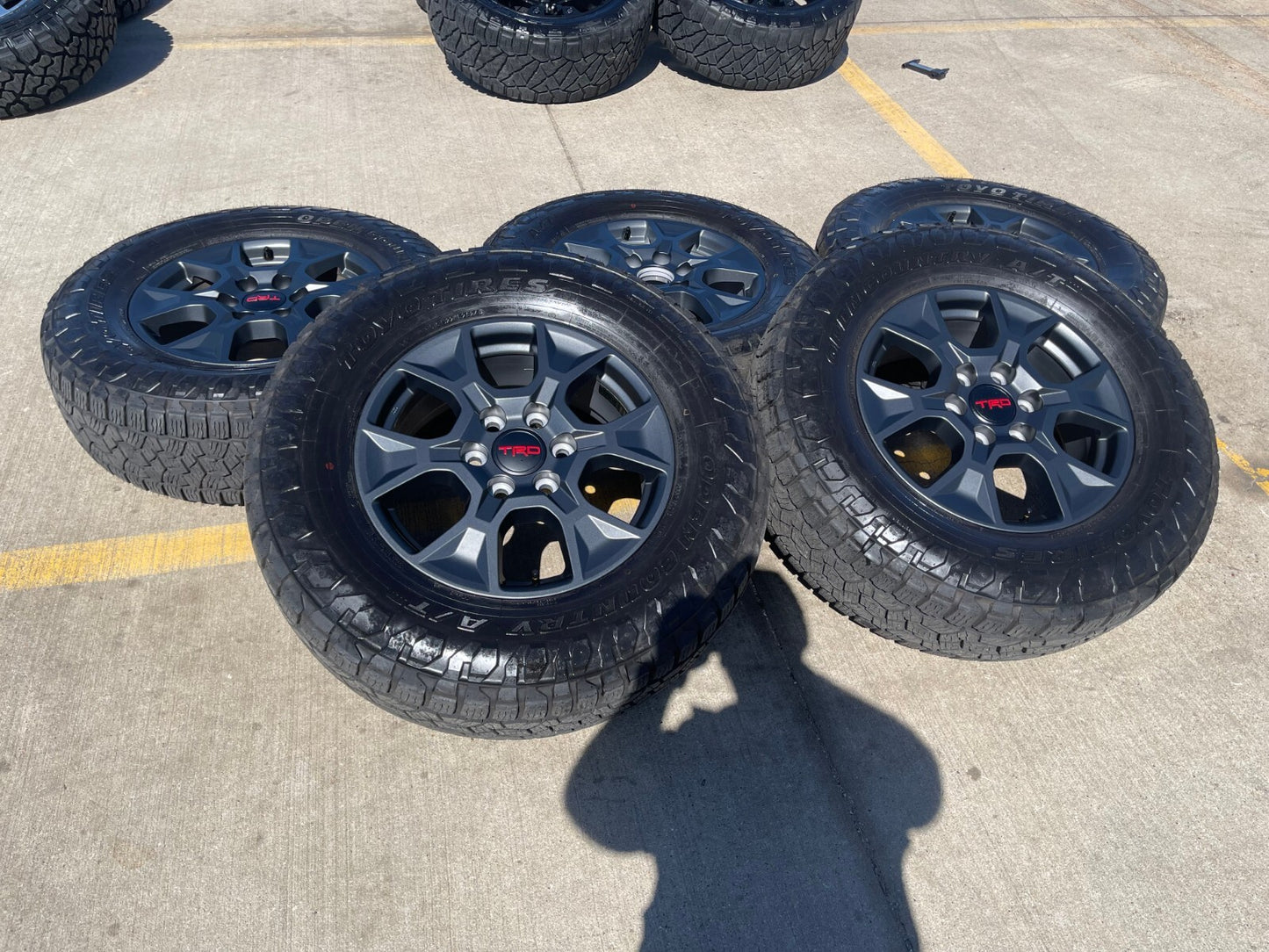 18" Toyota Tacoma TRD OEM wheels rims Land Cruiser Tundra Sequoia 2024 2025 NEW