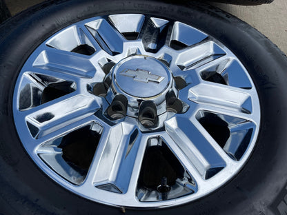 20" Chevy Silverado High Country LTZ 2500 3500 OEM wheels rims MICHELIN