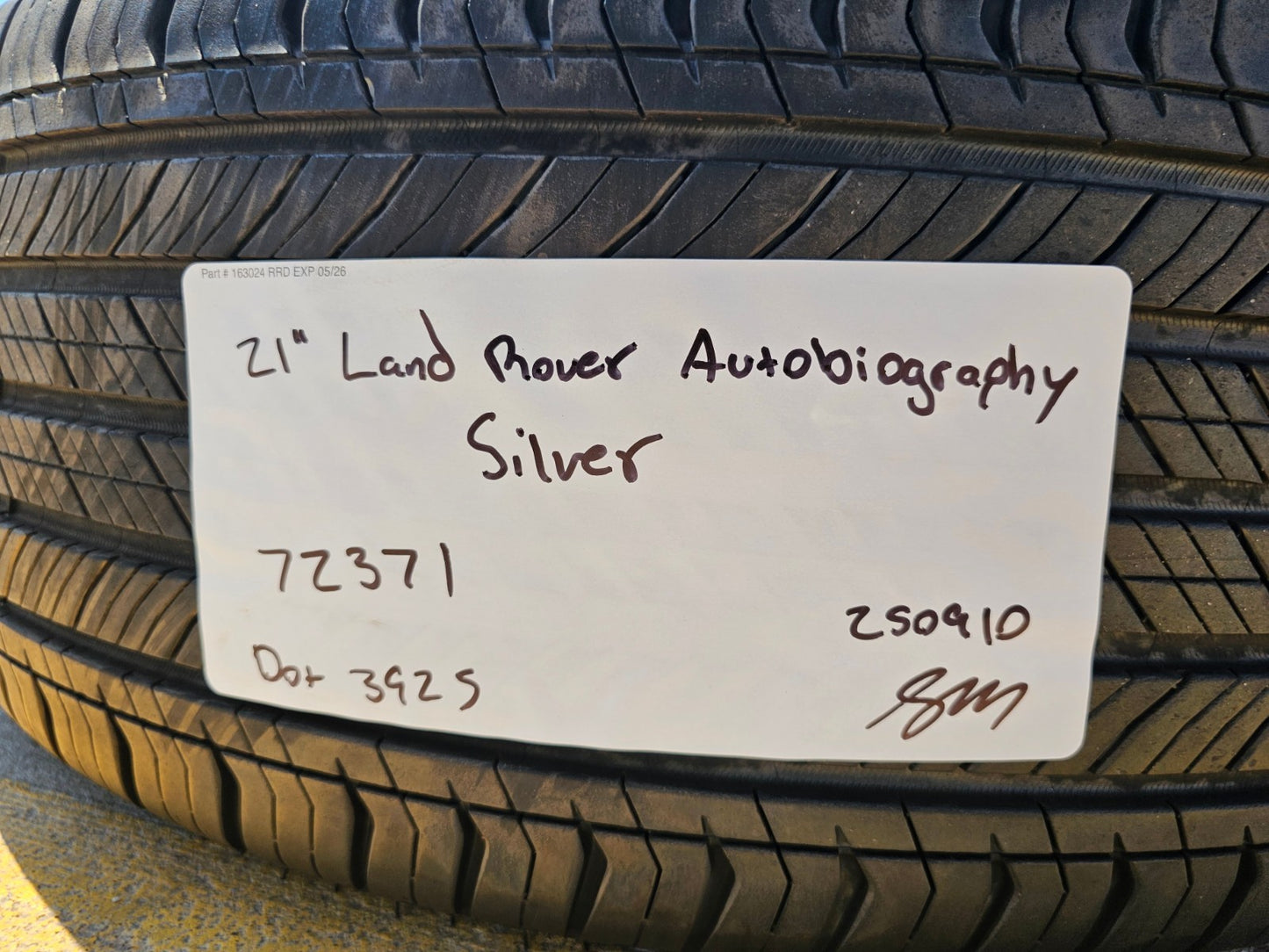 21" Land Rover Autobiography OEM 72371 Range wheel rim 2022 2023 2024 2025 2026