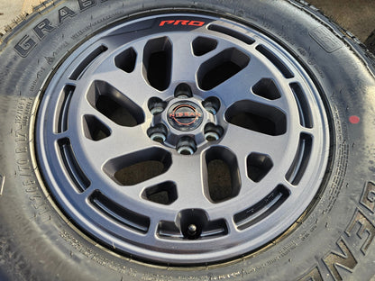 17" Nissan Frontier X-PRO OEM 62270 Desert Runner wheels rims GENERAL A/TX NEW