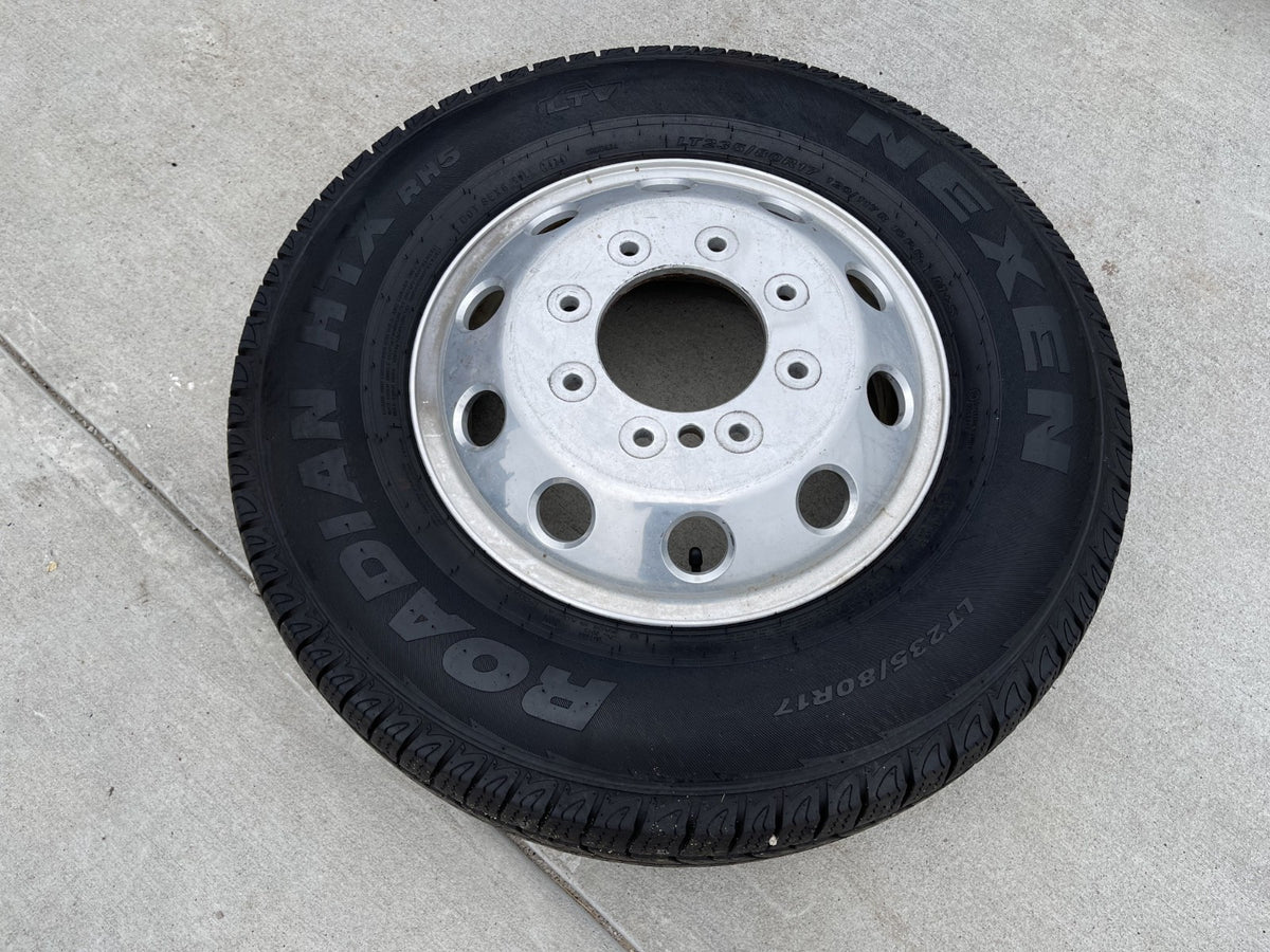 17" Dodge Ram 3500 Dually Laramie 8x200 wheel rim 2701 OEM 2024 2025 2026 FRONT