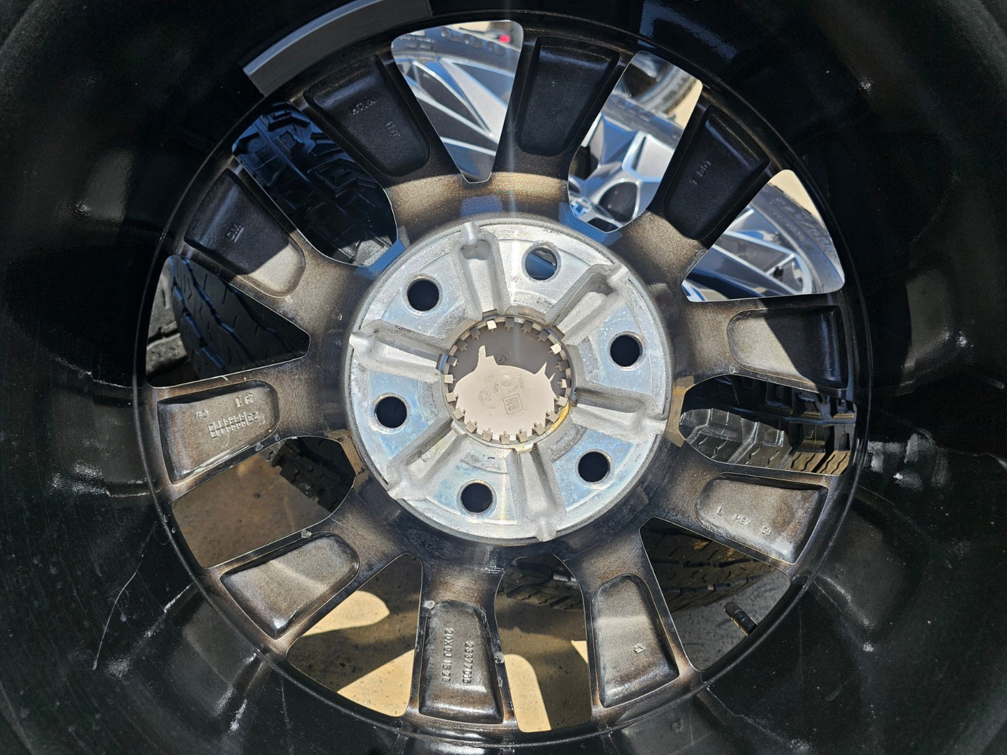 20" Chevy Tahoe Silverado OEM 5919 wheels rims GMC Yukon tires GOODYEAR