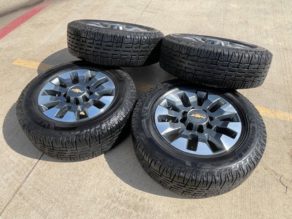20" Chevy Silverado GMC Sierra 2500 3500 OEM 5960 5947 wheels rims SET MICHELIN