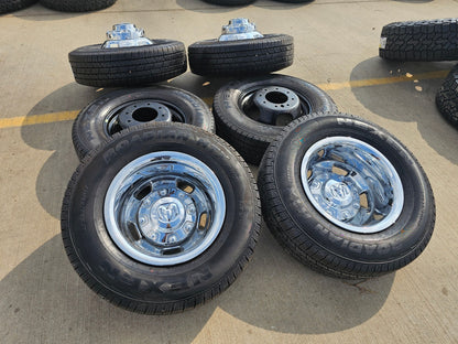 17" Dodge Ram 3500 Dually Laramie 8x200 wheels rims 2703 2704 OEM 2024 2025 NEW
