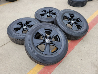 17" Toyota RAV4 OEM wheels rims black 75240 Sienna CH-R tires NEW