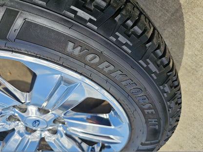 20" Ford F-150 Expedition OEM Lariat chrome rims wheels 10171 tires GOODYEAR