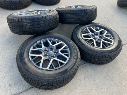 18" Jeep Grand Cherokee OEM wheels rims 9331 Wrangler Gladiator NEW MICHELIN