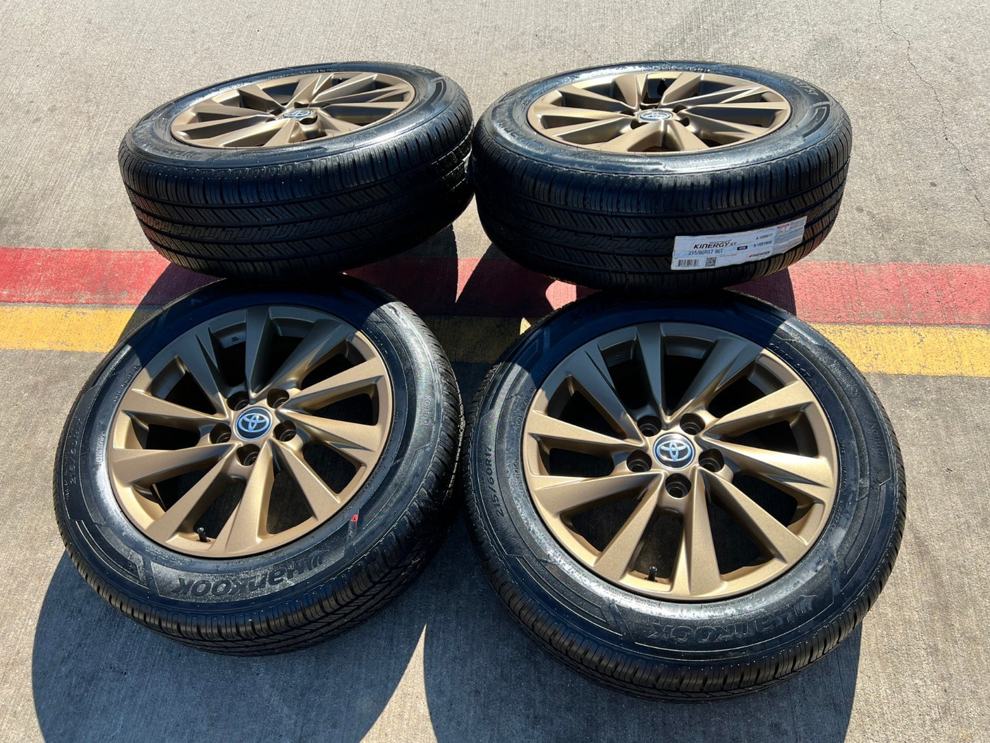 17" Toyota Camry Avalon OEM wheels rims 69137 96992 CHR TRD HANKOOK NEW