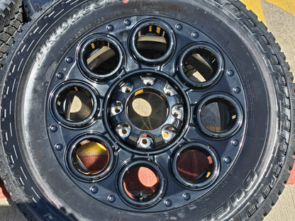 20" Ford F-250 F-350 OEM black TREMOR wheels rims 10484 10299 A/T2 2024 2025 NEW