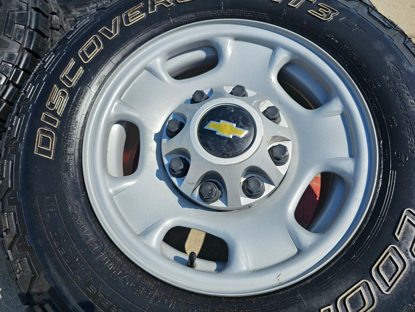 17" Chevy Silverado GMC Sierra 2500 3500 OEM 8095 wheels 2021 2022 2023 2024