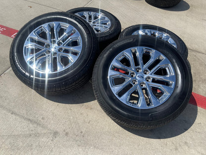 (1) 20" Ford F-150 LARIAT OEM 10619 CHROME rim wheel Expedition 2025 2026 2027