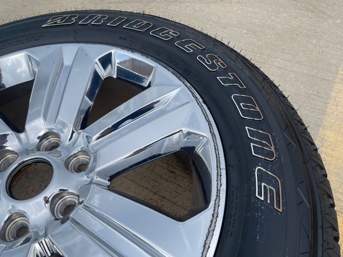20" Ford F-150 Expedition OEM 10171 Lariat rim wheel tire CHROME single spare