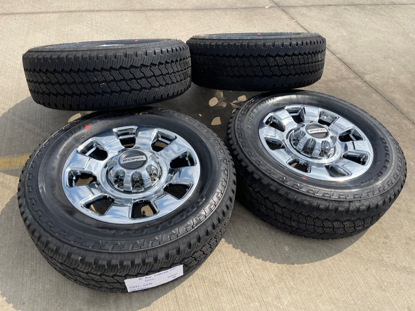 20" Ford F-250 F-350 OEM LIMITED 10295 25085 10552 wheels rims 2025 2026 NEW