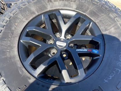 17" Ford F-150 Raptor OEM 10115 rims wheels tires KENDA R/T 37"