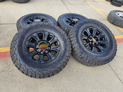 18" Ford F-250 F-350 OEM TREMOR black rims wheels 10097 tires BFG 34"